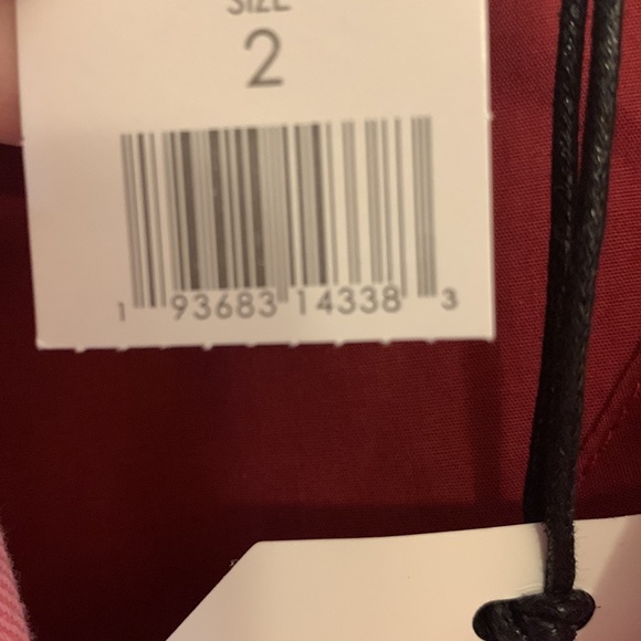 NWT Current/Elliott THE DENIM TAXI LINE Pink Sea Jacket 2 - Picture 3 of 3